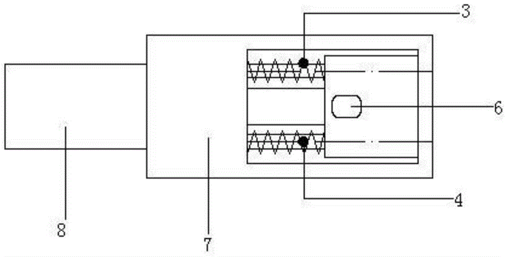 Ejection device for intelligent handheld detector