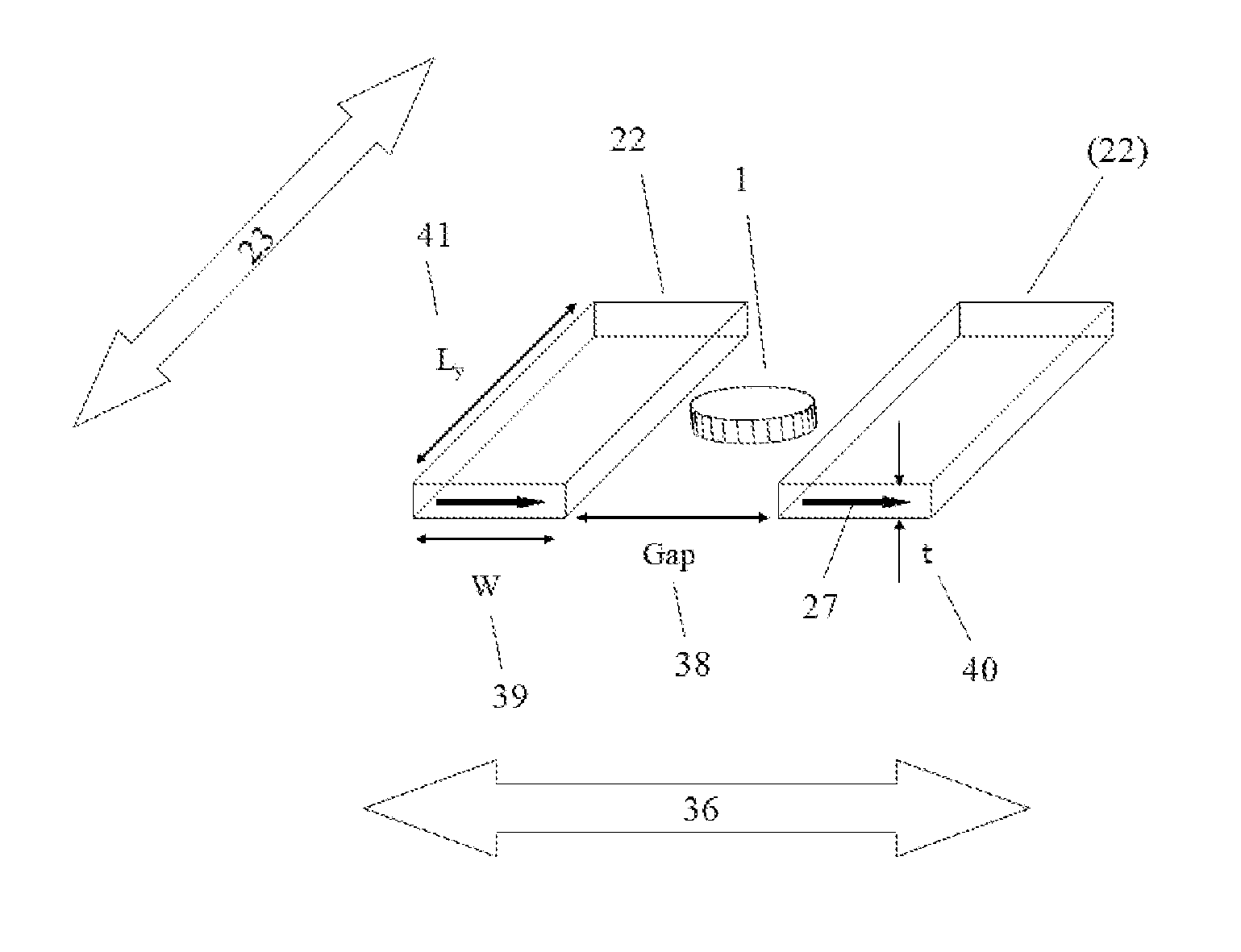 Magnetoresistive magnetic field gradient sensor