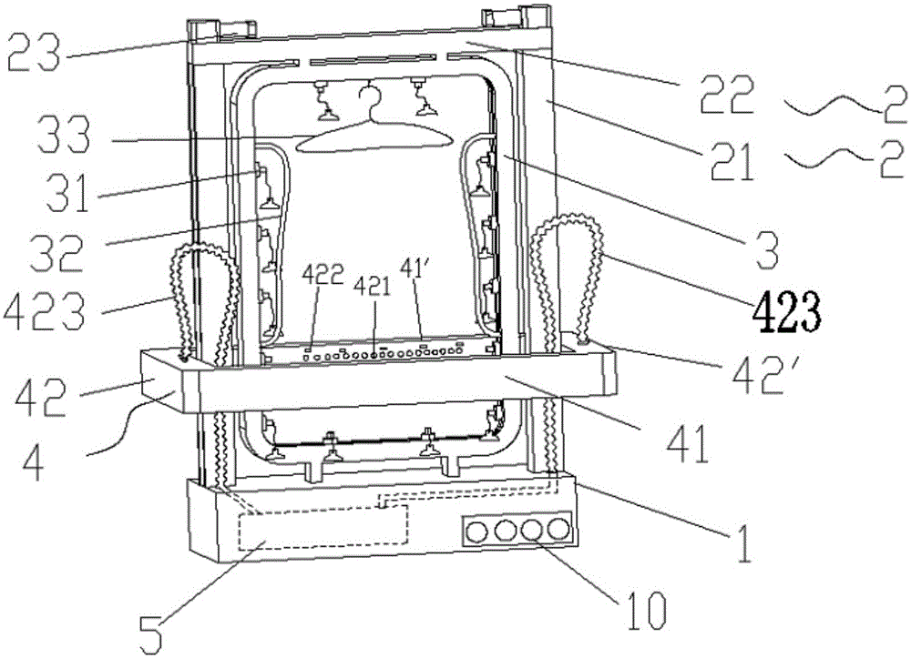 Automatic ironing machine