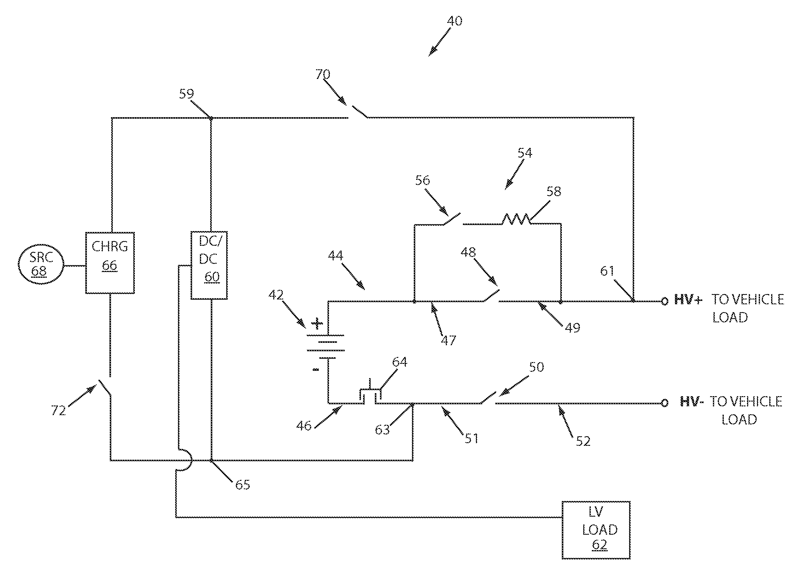 Low cost charger circuit with precharge