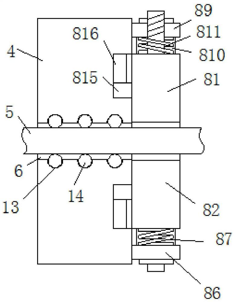 Detection device for infectious disease department