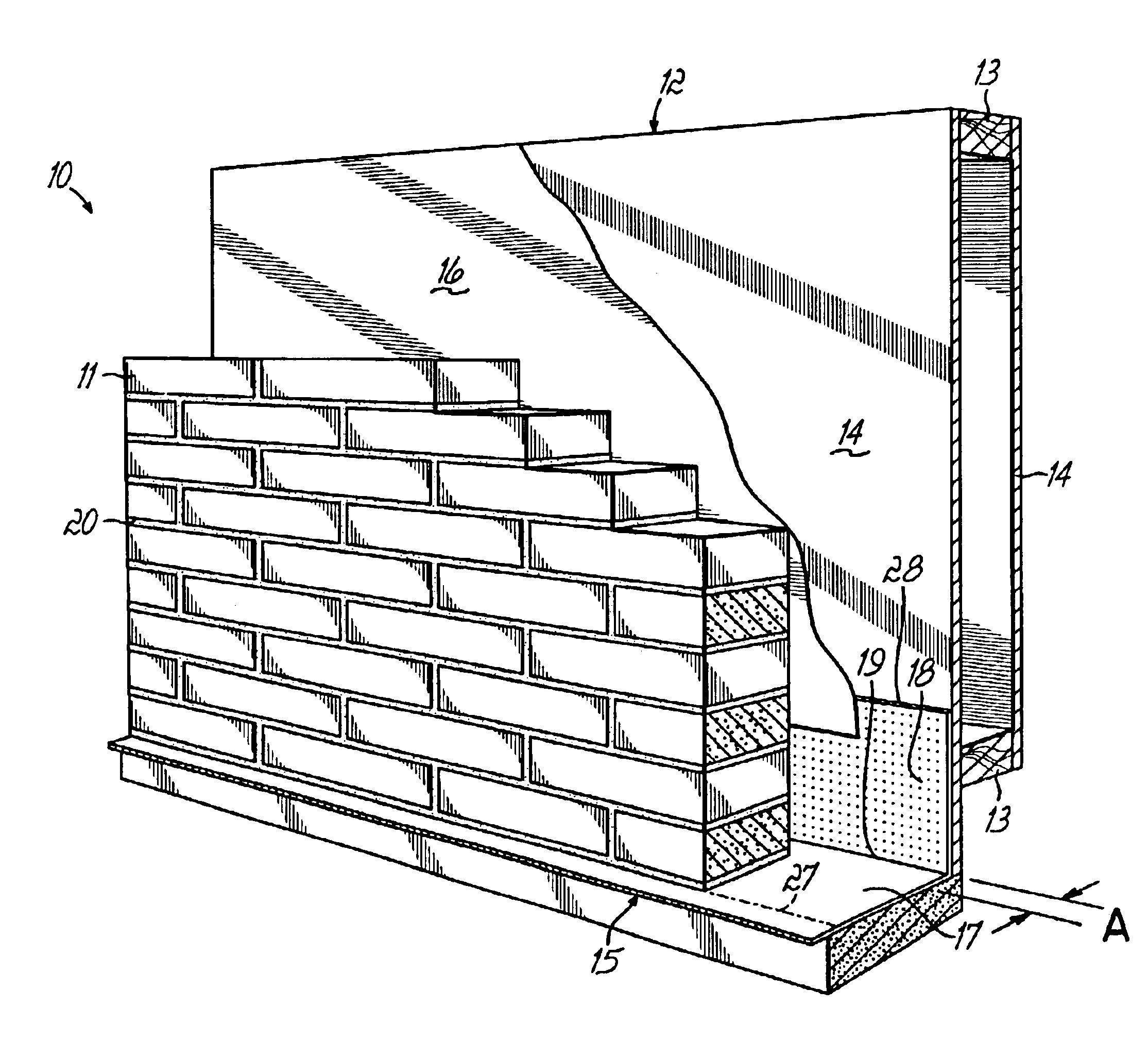 Flashing and weep apparatus for masonry wall window and door installations