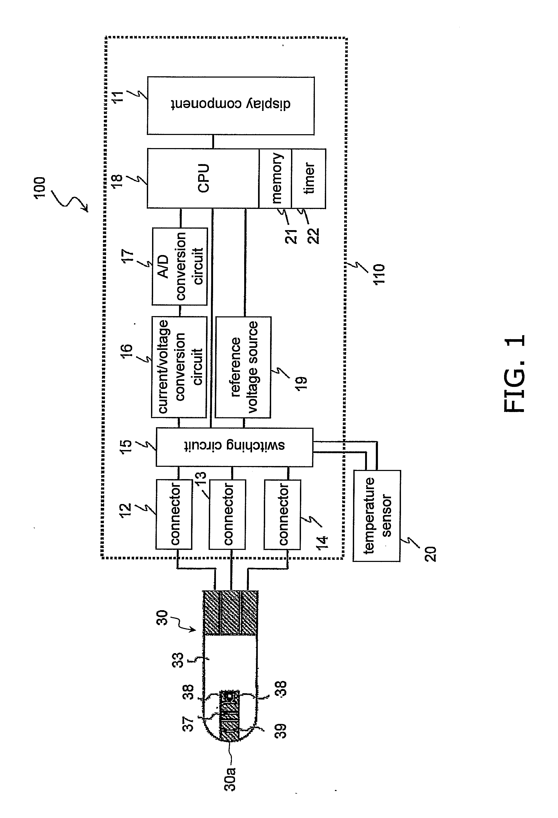 Sample measurement device, sample measurement system and sample measurement method