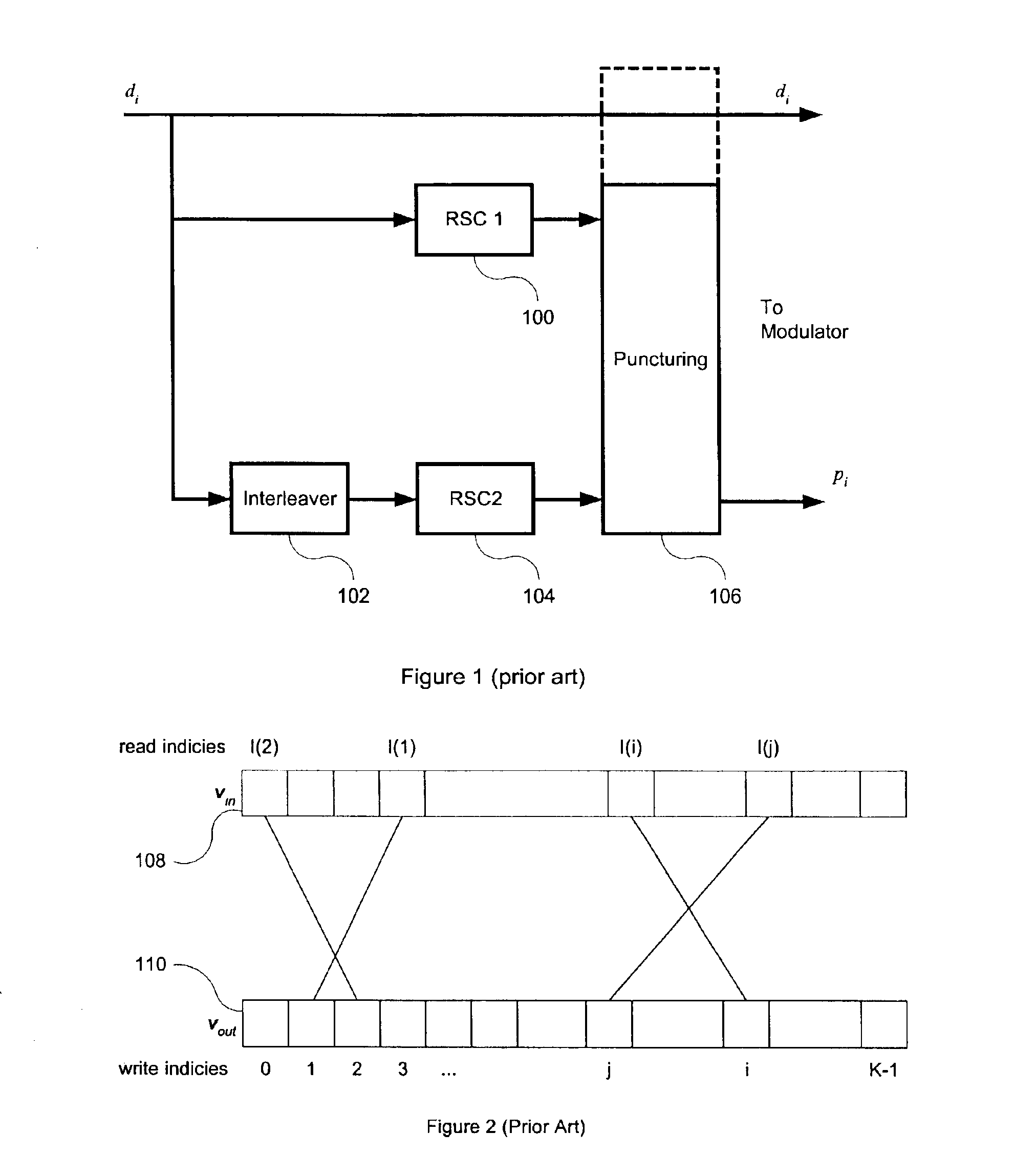 High-performance low-memory interleaver banks for turbo-codes