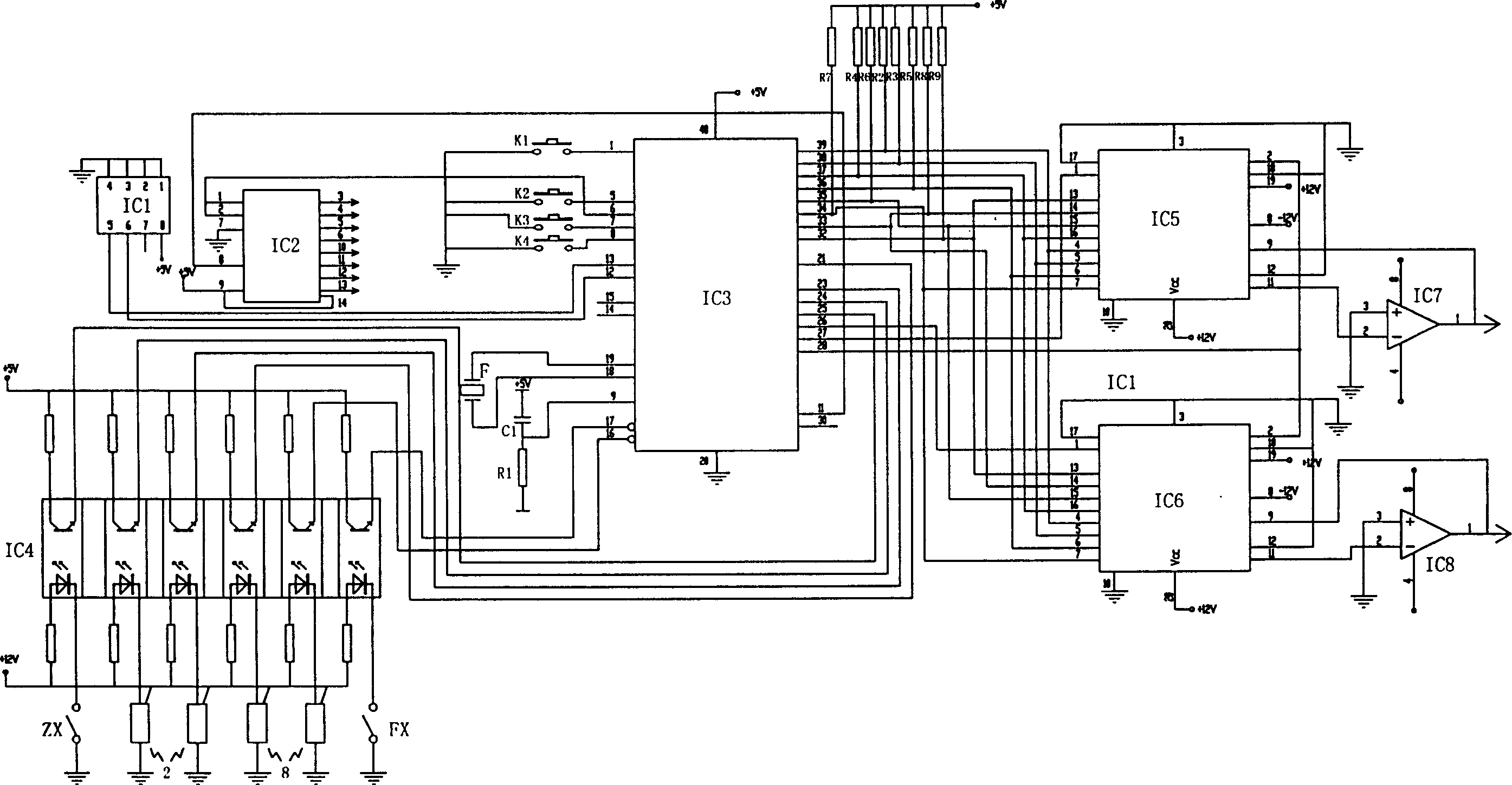 Rail-gnawing prevention device for double-track running rehicle