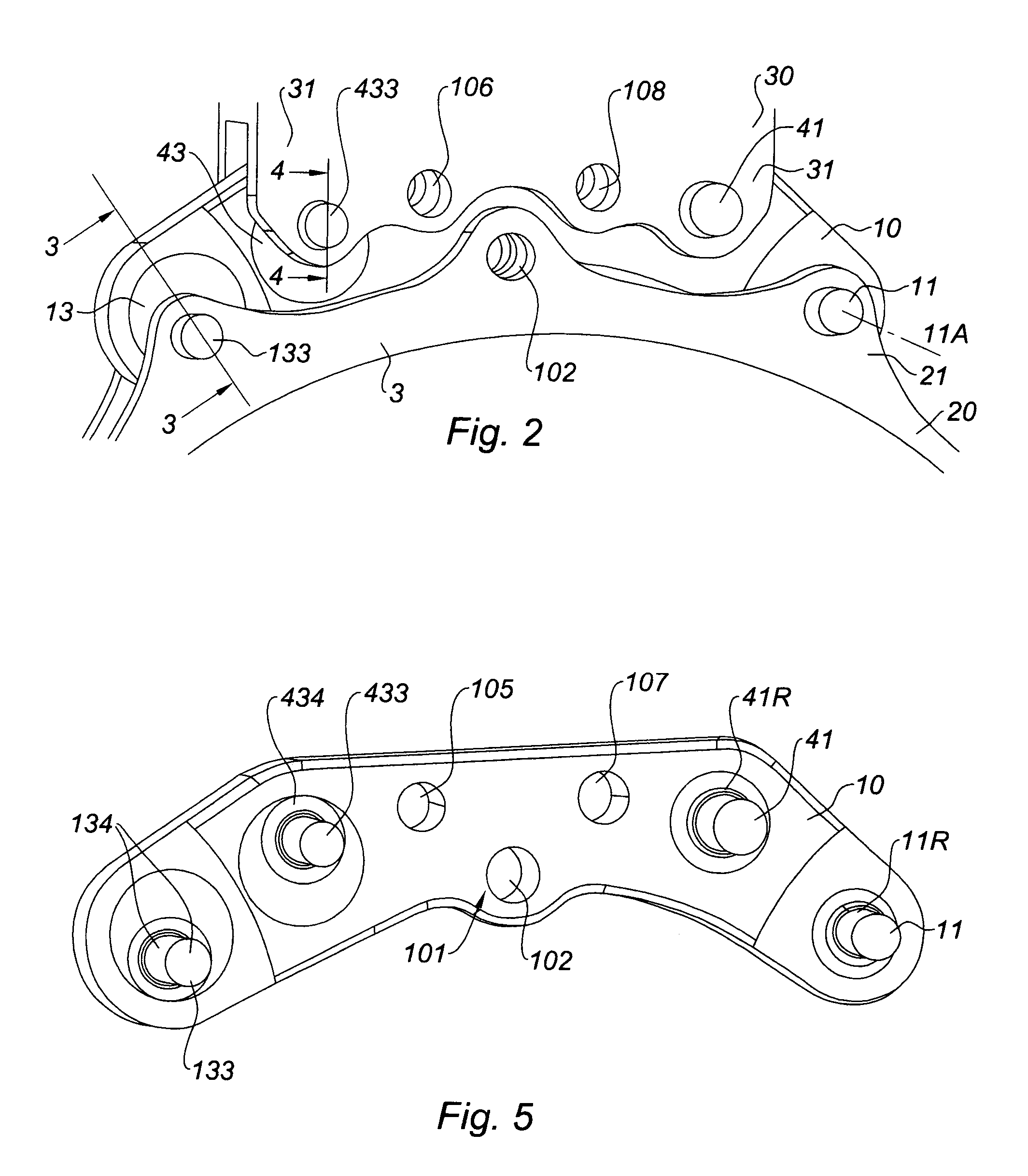 Mounting of engine onto an aircraft structure