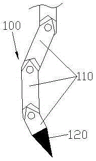 A disorderly needling device for non-woven fabrics