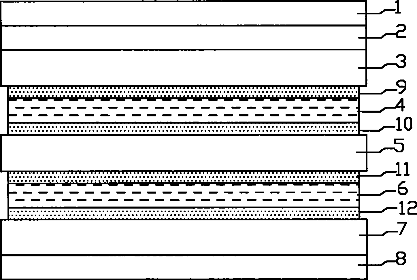 Multiple color low-power consumption reflection-type liquid-crystal display device