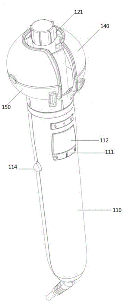 Curly hair styling device