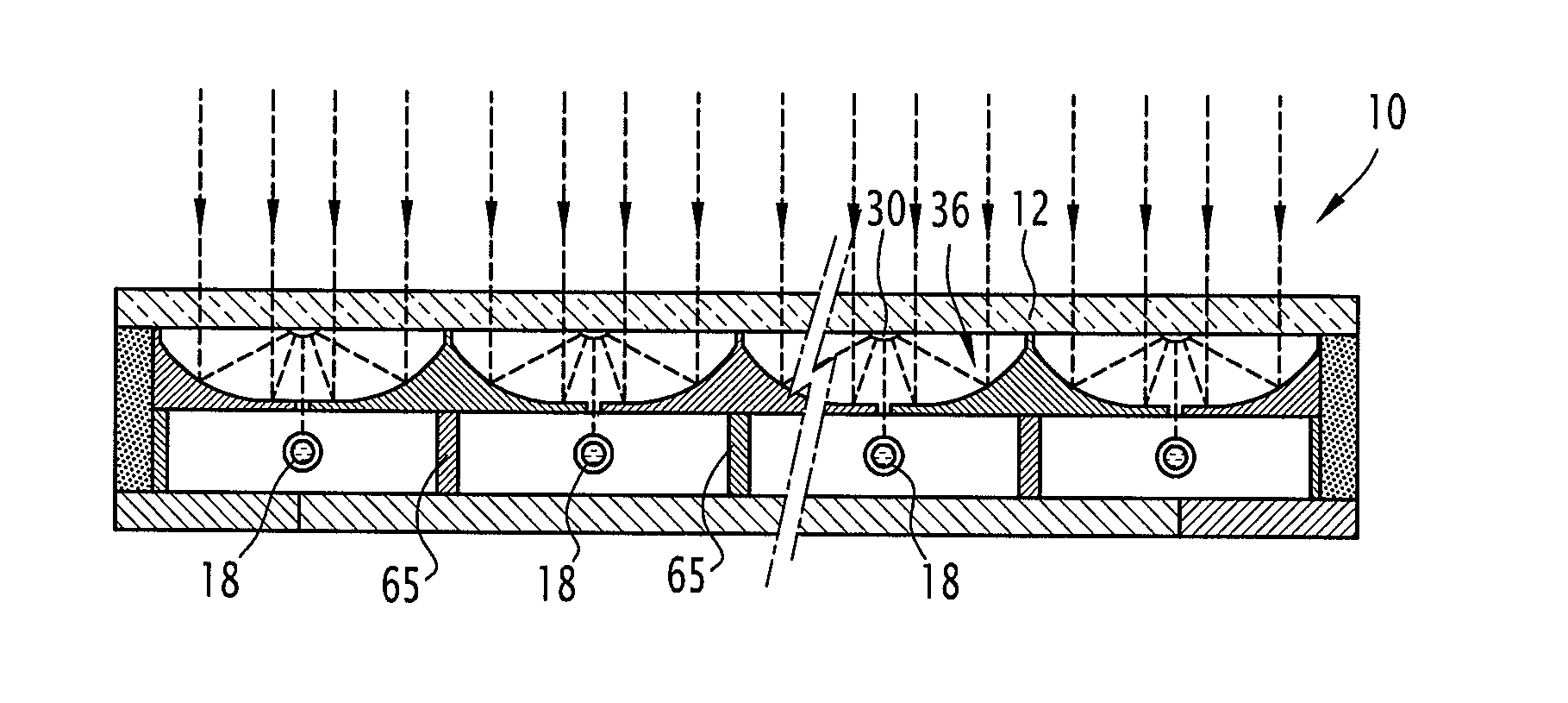 High-yield thermal solar panel