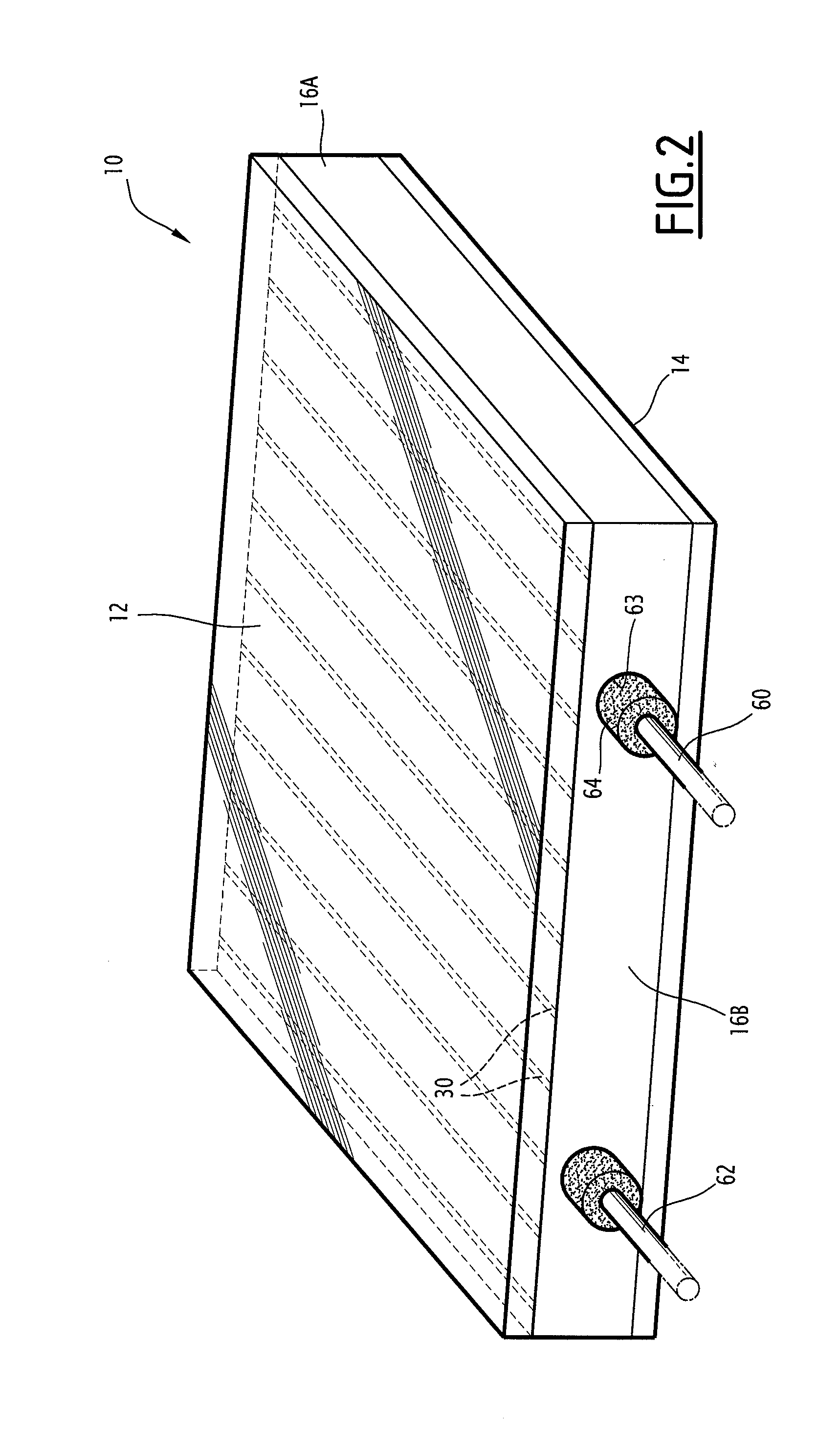 High-yield thermal solar panel