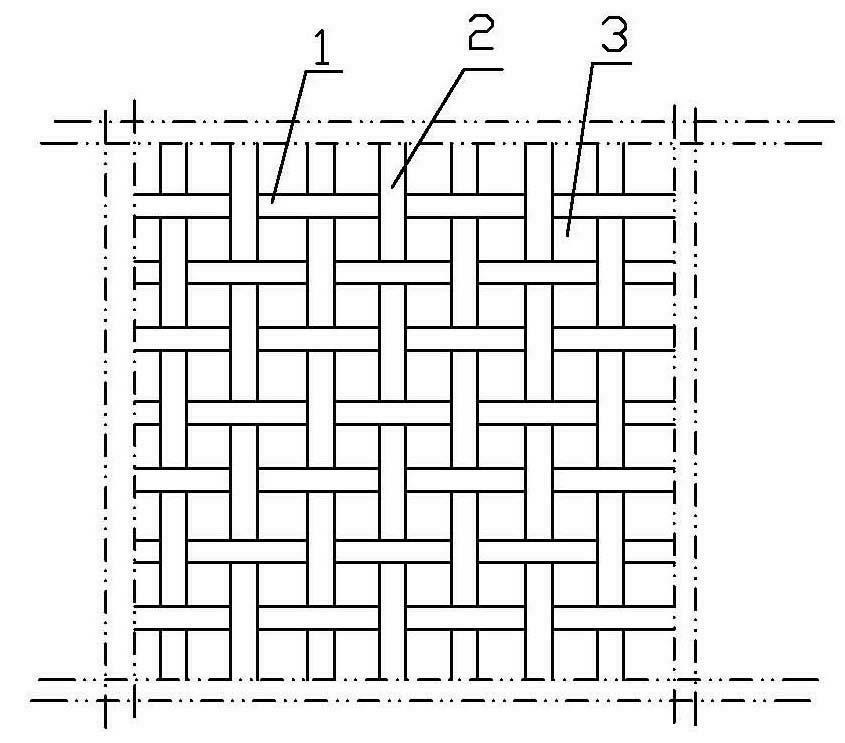 Ultrahigh-molecular-weight polyethylene fiber filter cloth