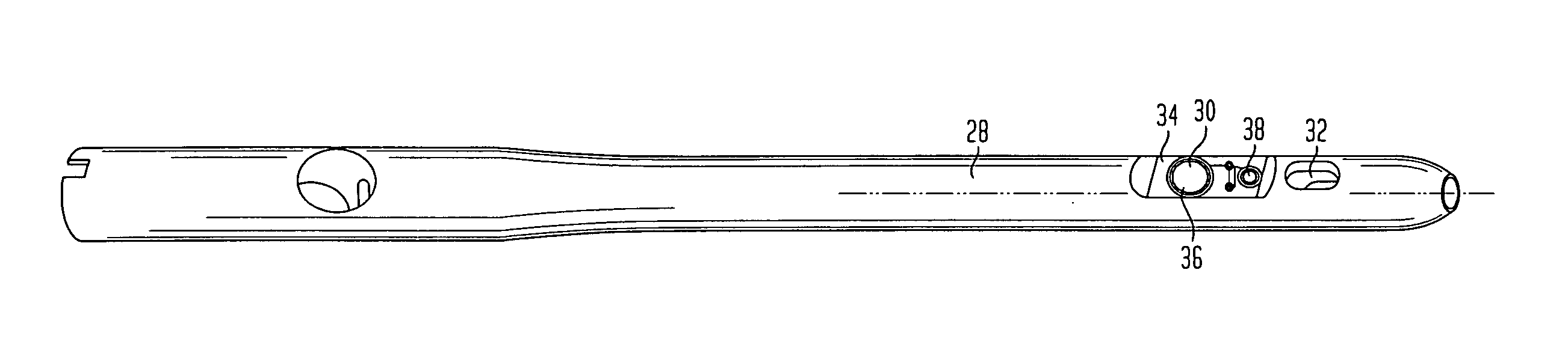 Locking nail and stereotaxic apparatus therefor