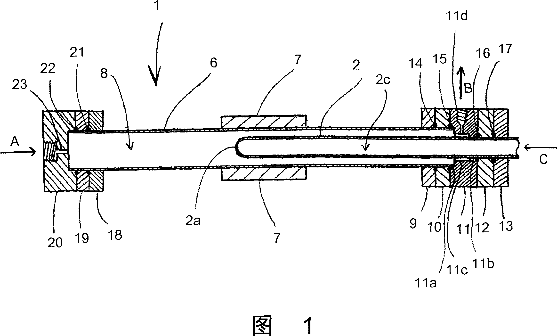 An oxygen sensor and a method utilising it