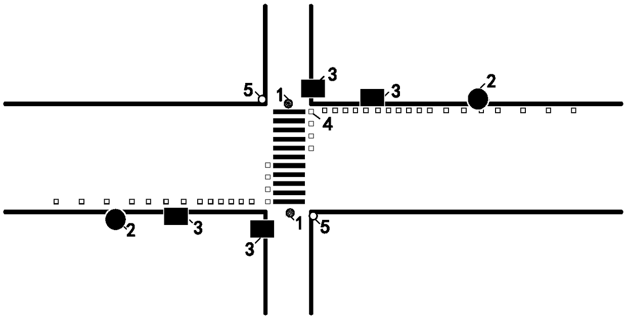 A pedestrian crossing early warning device and monitoring system