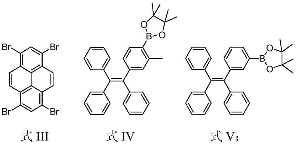 Aggregation-induced luminescence molecules based on tetraphenylethylene, preparation method and application thereof