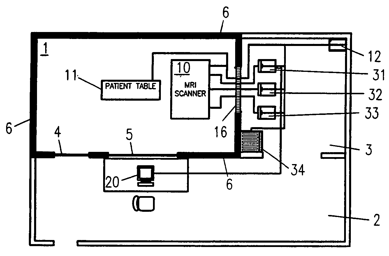 Wireless patient monitoring device for magnetic resonance imaging