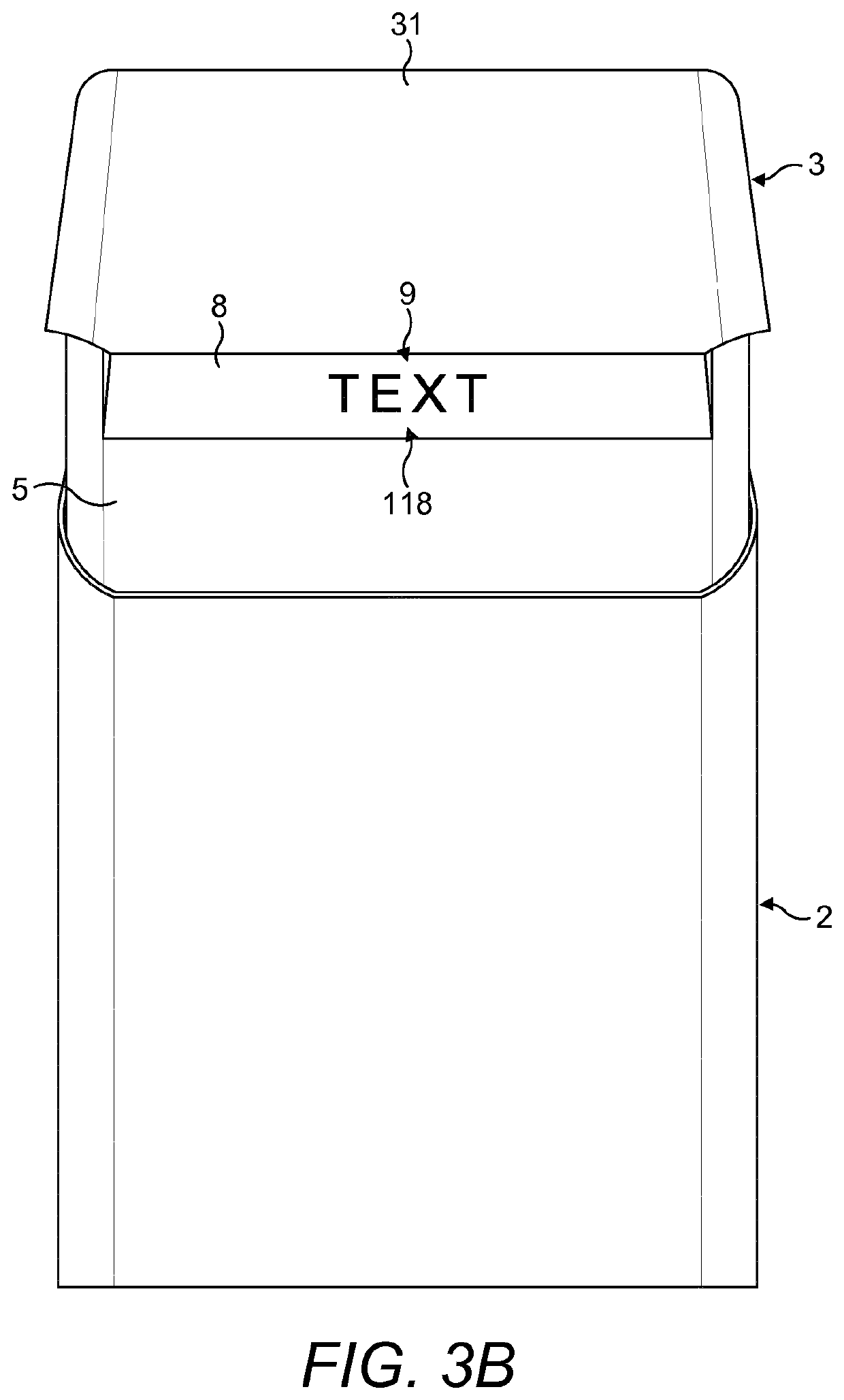 Container For Consumer Goods With Reclosable Flap