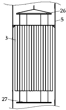 Method and device for treating converted gas in production of sodium nitrate