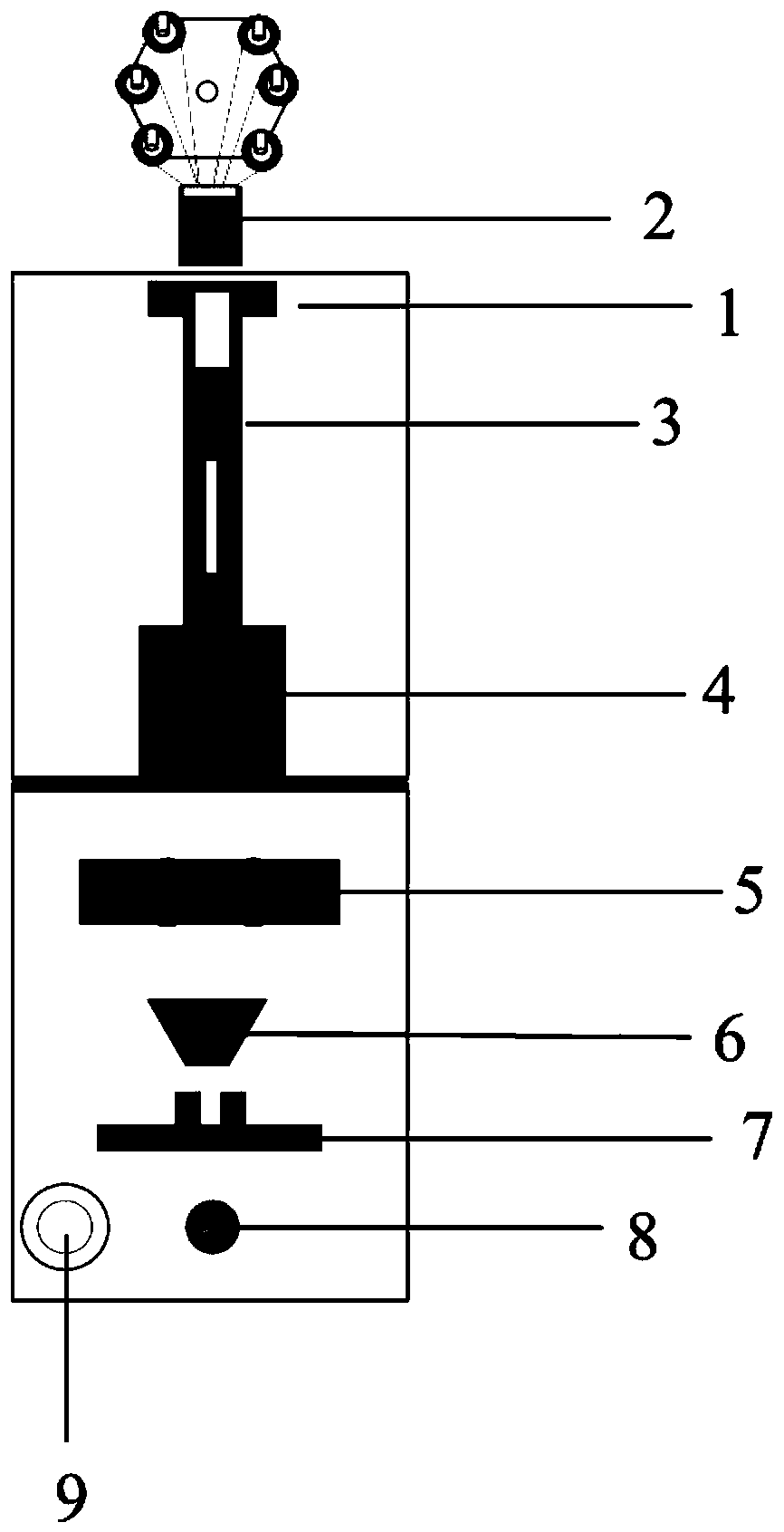 A miniaturized functional fiber drawing equipment