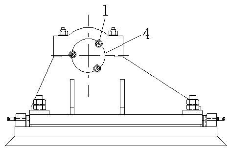 Method for accurately detecting hole site of equipment by using total station