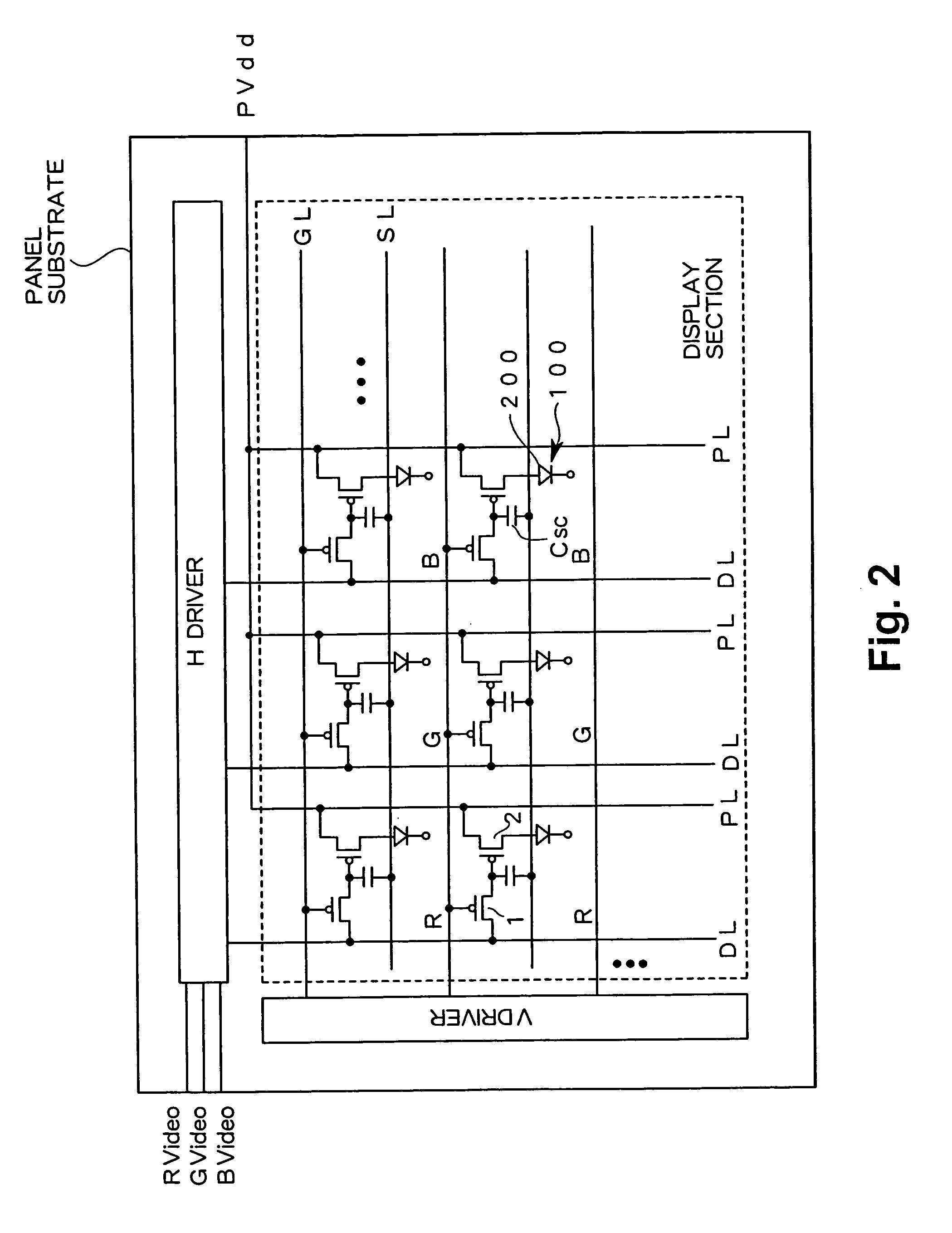 Light-emitting display