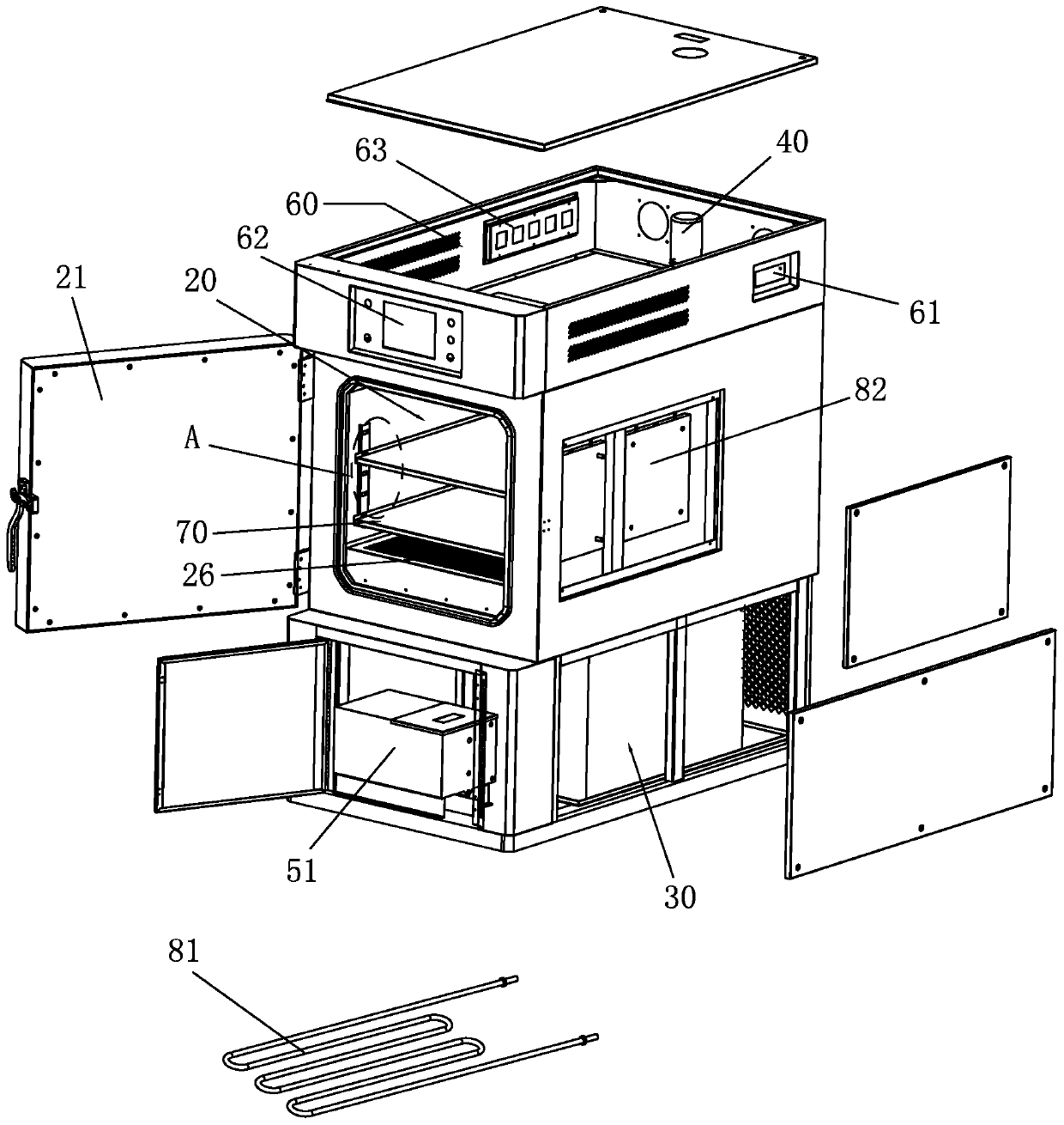 A New Type of Vacuum Drying Oven