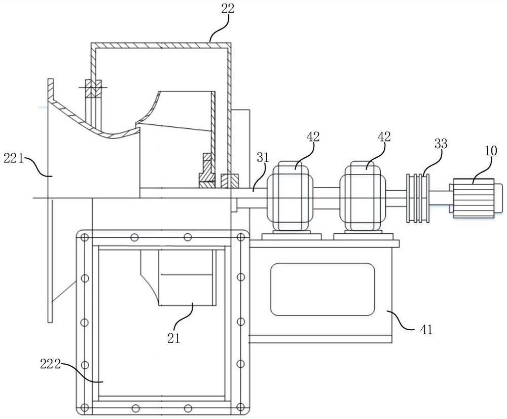 Anti-explosion centrifugal fan and anti-explosion method thereof