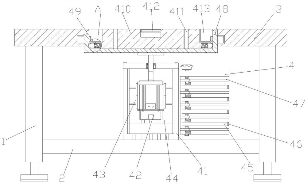 Multifunctional workbench for mold design