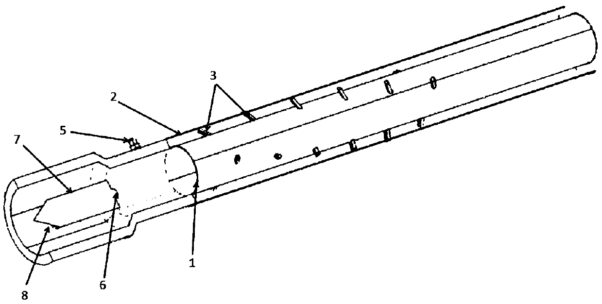 Combustion chamber of a pulse detonation engine