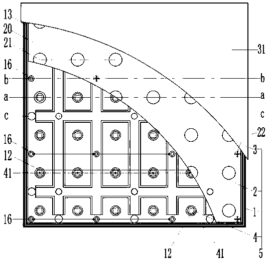 Method for forming assembled module lamp box