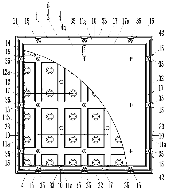 Method for forming assembled module lamp box