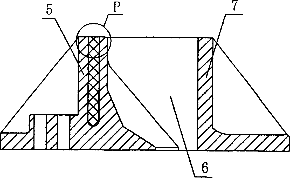 Die casting head heat-preservation device for gravity casting and pouring