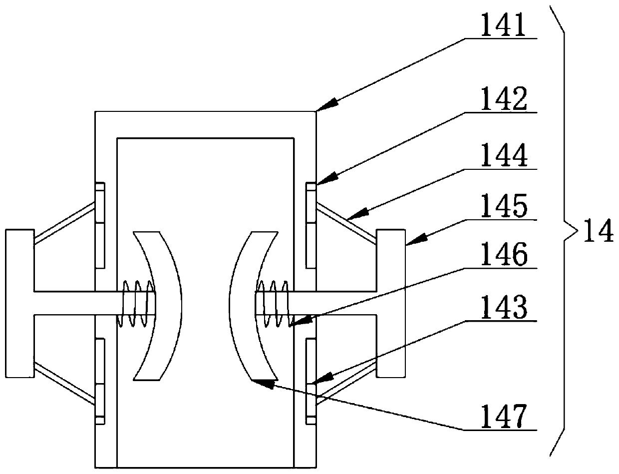 Inclined roadway car arrester for mine construction