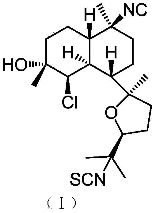 Diterpene compound kalihinol and use thereof