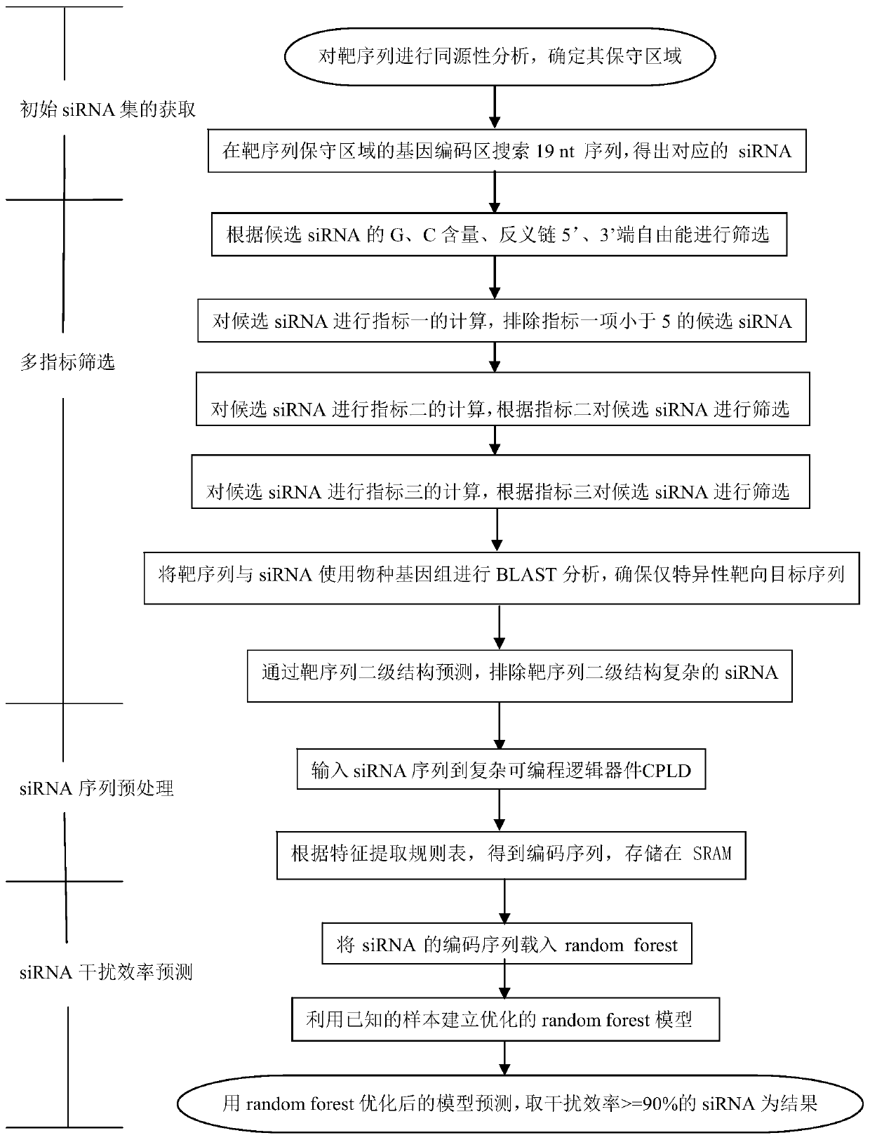 Research and development method of siRNA for COVID-19 virus drug therapy