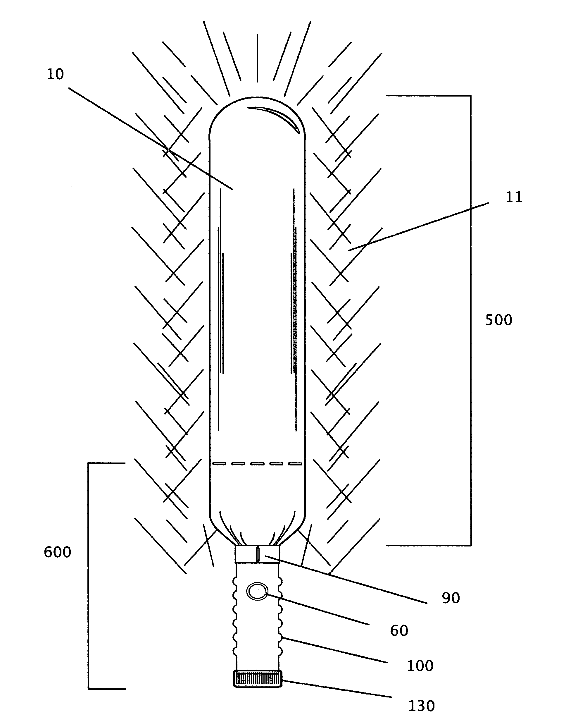 Toy balloon saber