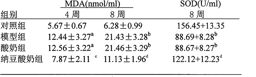 Natto yoghourt and preparation method thereof