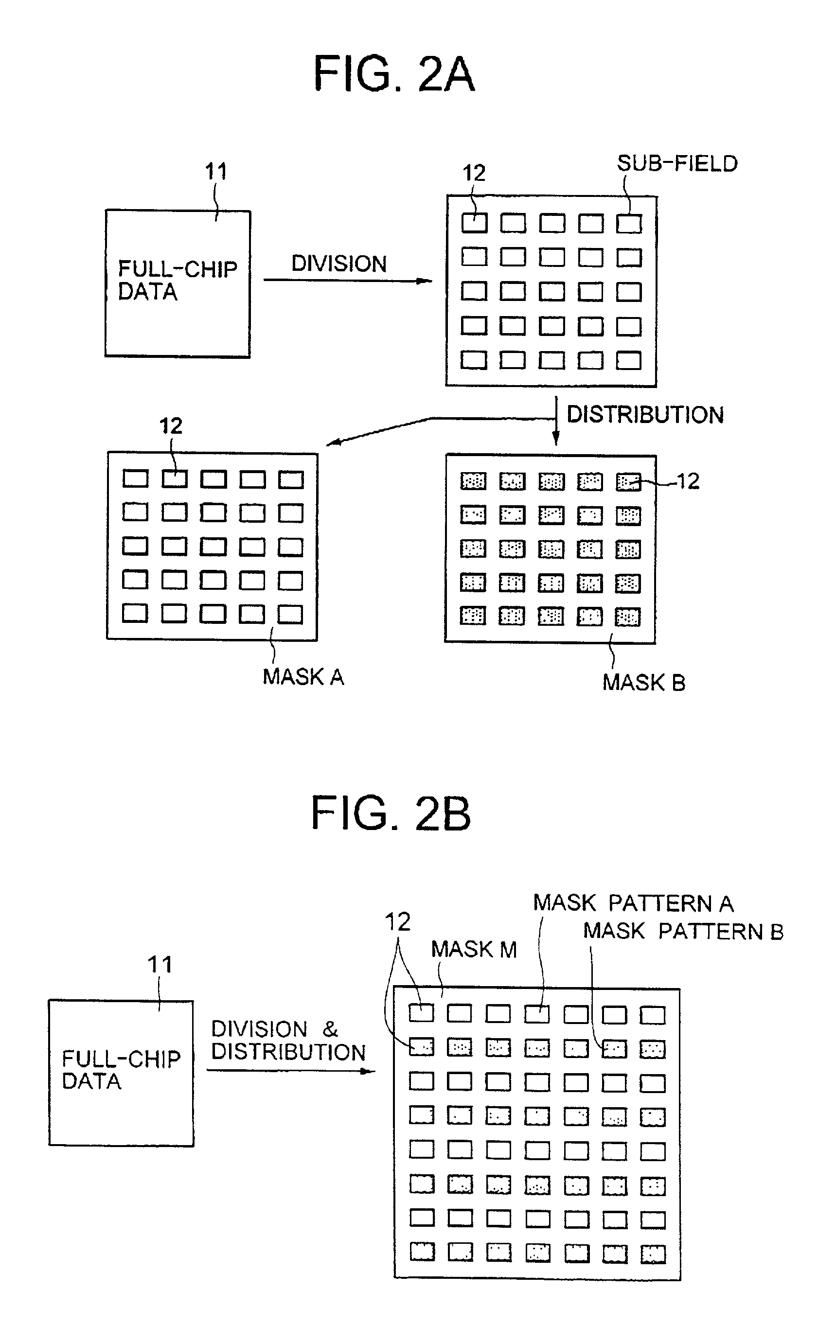 Method for manufacturing a pair of complementary masks