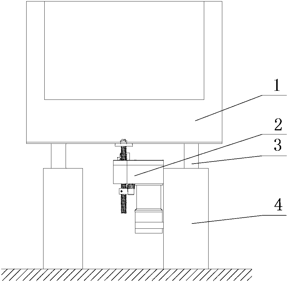 Device for adjusting lifting of aero seat