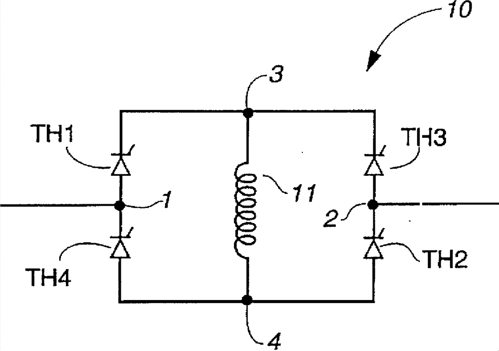 Power electronic failure current limiter