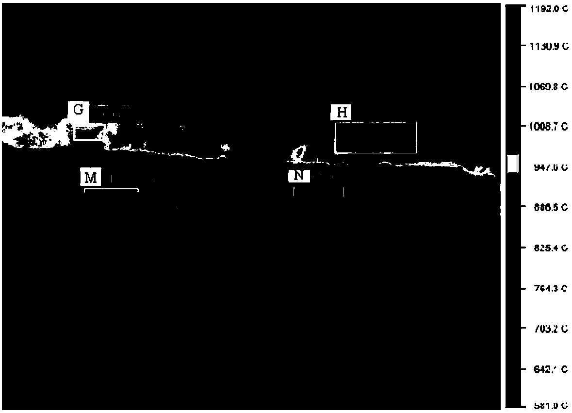 Online detection and control system for flame combustion uniformity in sintering ignition furnace