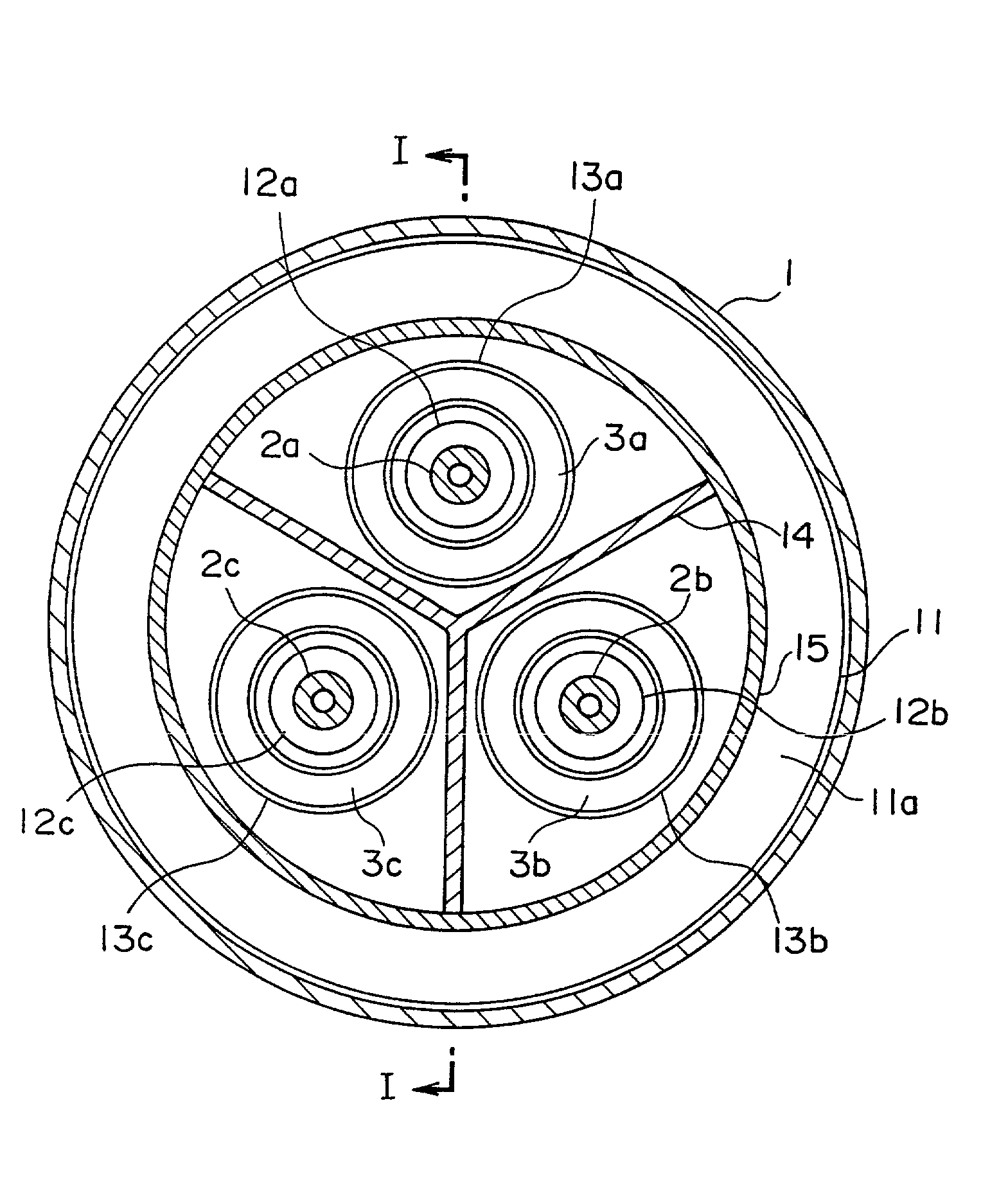 Three-phase current transformer