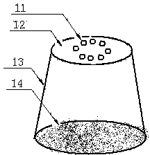 High-power LED (light-emitting diode) chip packaging quality detecting method