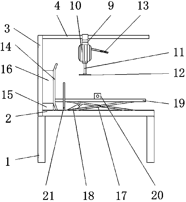 Grinding device and grinding method for machine manufacturing