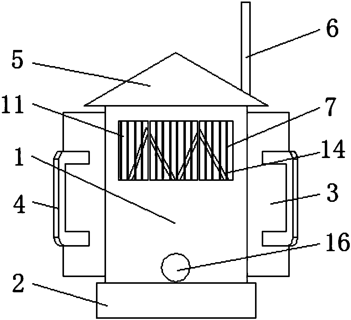 Outdoor cable tapping box