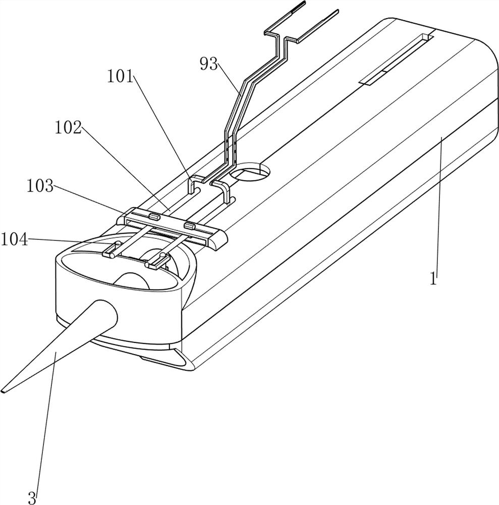 Dental portable medicine applying device capable of being used for long time