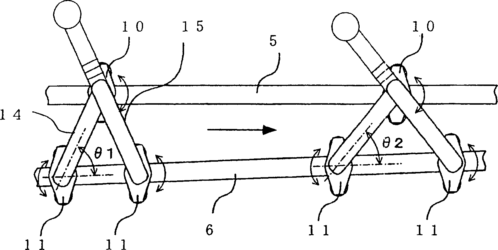 Sheet-like object spreader