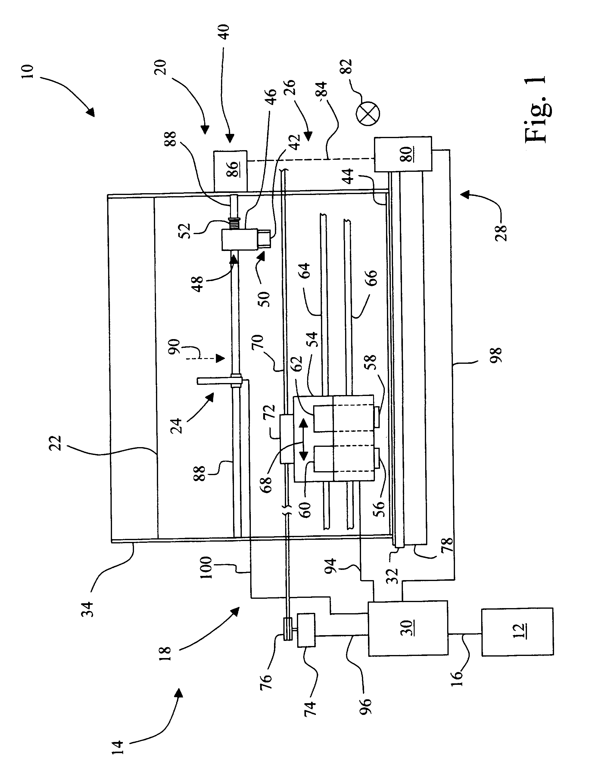 Imaging apparatus including a movable media sensor