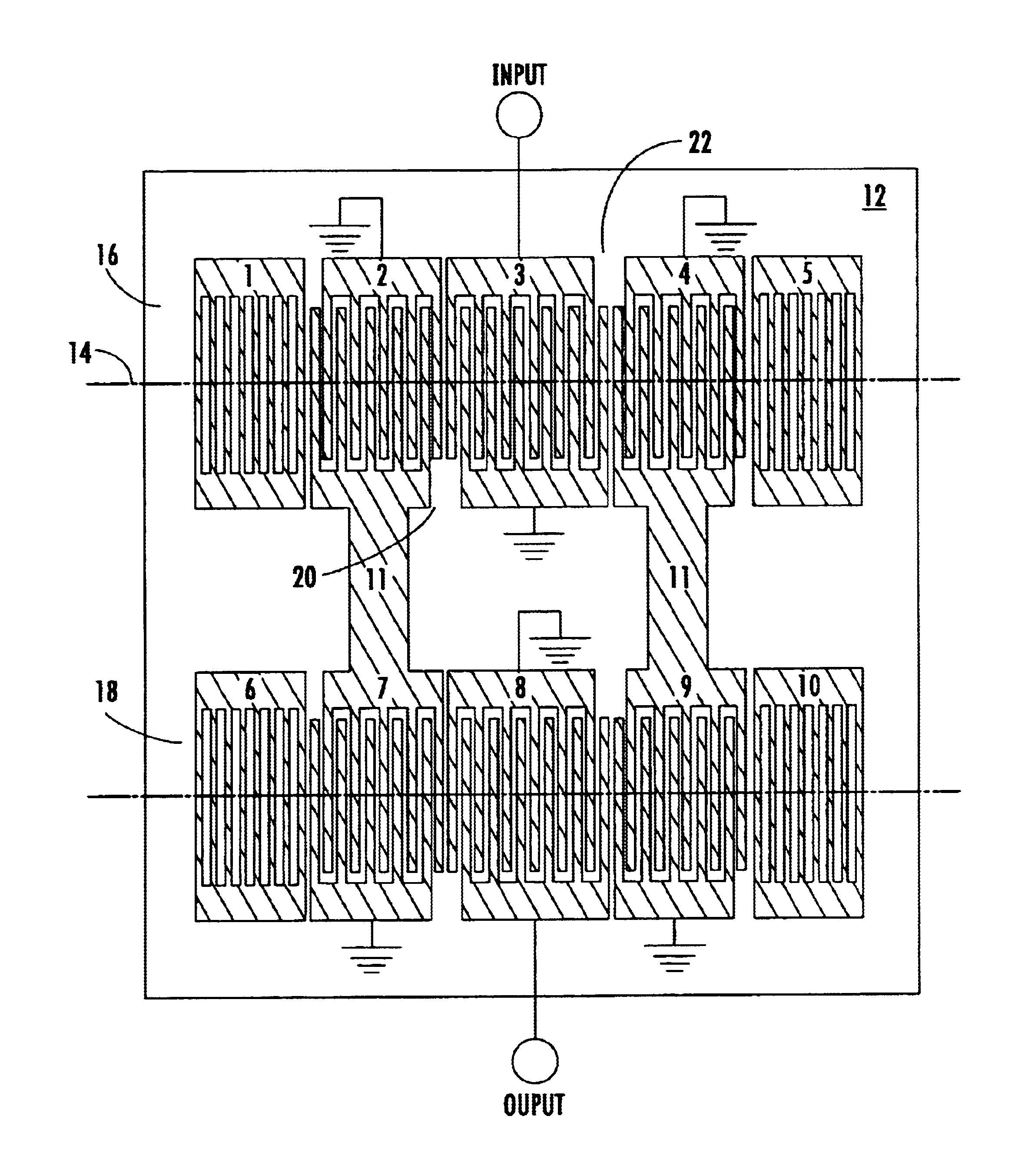 Longitudinally coupled leaky surface acoustic wave resonator filter